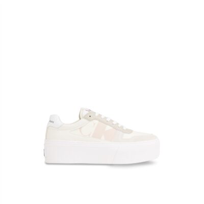 Calvin Klein Jeans Suede Leather Platform Trainers