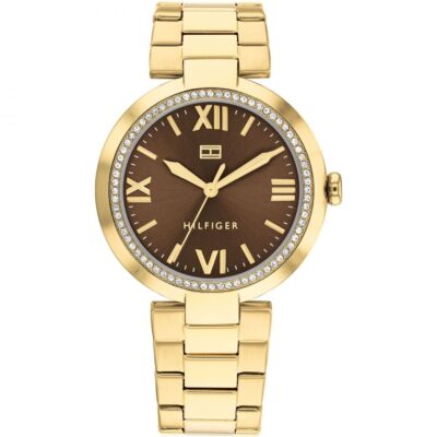 Tommy Hilfiger Ladies Tommy Hilfiger Gold Plated Watch