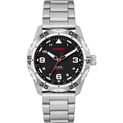 Hugo Mens HUGO #TREK Stainless Steel Bracelet Watch