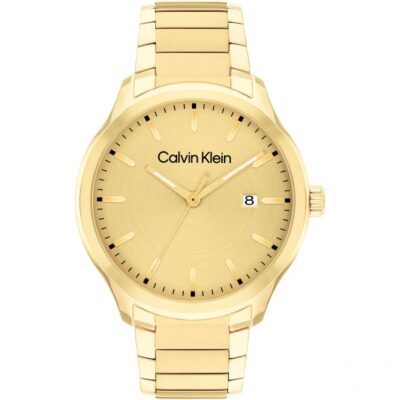 Calvin Klein Men’s Calvin Klein gold plated bracelet watch