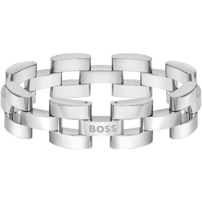 Boss Mens BOSS Sway Stainless Steel Bracelet