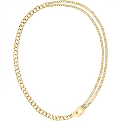 Calvin Klein Women’s Calvin Klein gold plated chain necklace