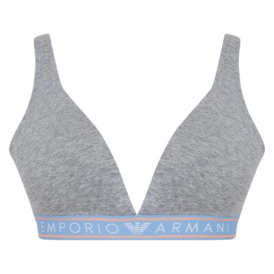 Emporio Armani Logo Triangle Bralette