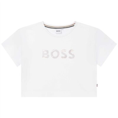 Boss Boss Crop Tshrt Jn34