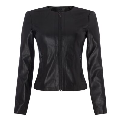 Armani Exchange Faux Leather Jacket