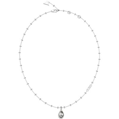 Guess Guess 16-18” Mini Crystal Drop Necklace