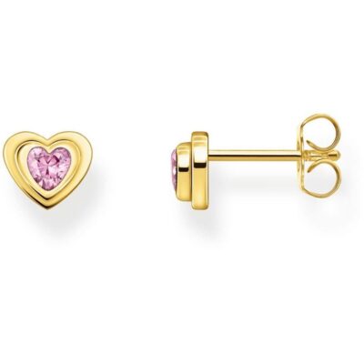 Thomas Sabo Ladies Thomas Sabo Glam & Soul Heart Stud Earrings