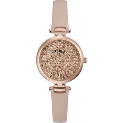 Furla Ladies Furla Glitter Pin Watch