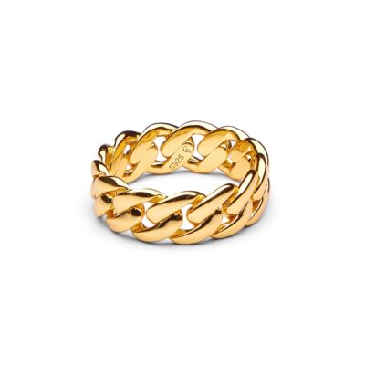 COMMON LINES Cuban Link Ring