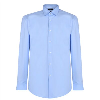 Boss Hugo Plain Shirt With Trim