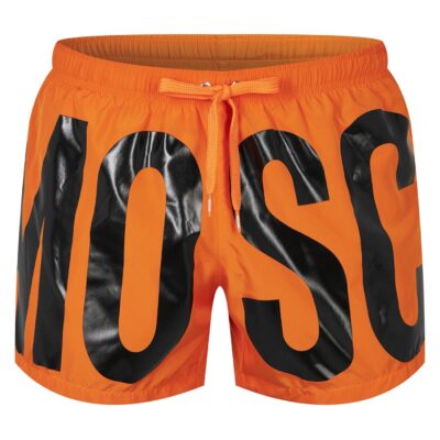 MOSCHINO Maxi Logo Swim Shorts