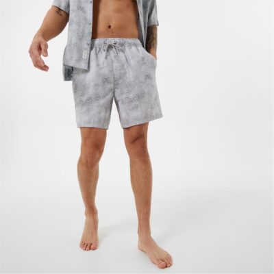 Jack Wills Washed Print Swim Short