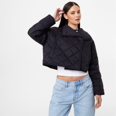 Jack Wills Quilted Nylon Coat