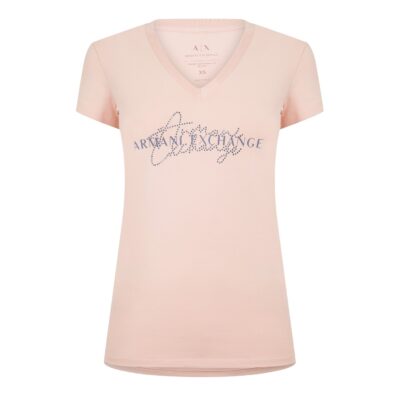 Armani Exchange Diamante V-Neck T-Shirt