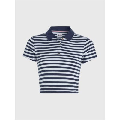 Tommy Jeans Essential Stripe Polo Top