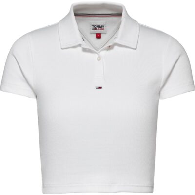 Tommy Jeans TJW ESSENTIAL CROPPED RIB POLO