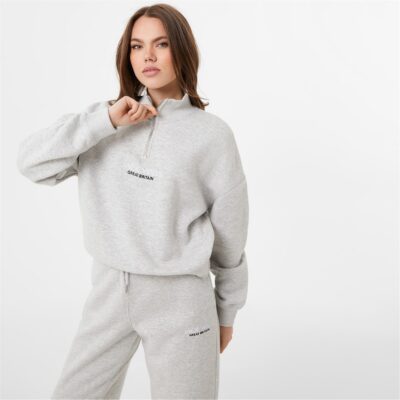 Jack Wills Honeylane Half Zip Sweatshirt