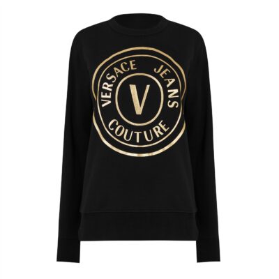 VERSACE JEANS COUTURE Round Logo Sweatshirt