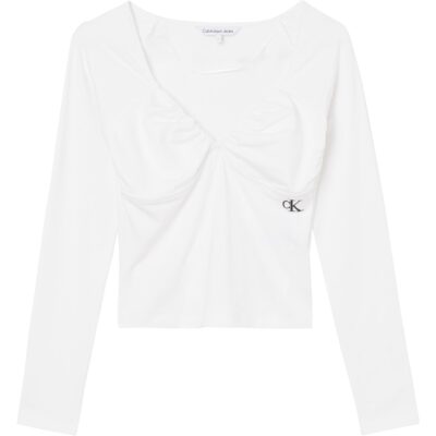 Calvin Klein Jeans RUCHED BUST LONG SLEEVES